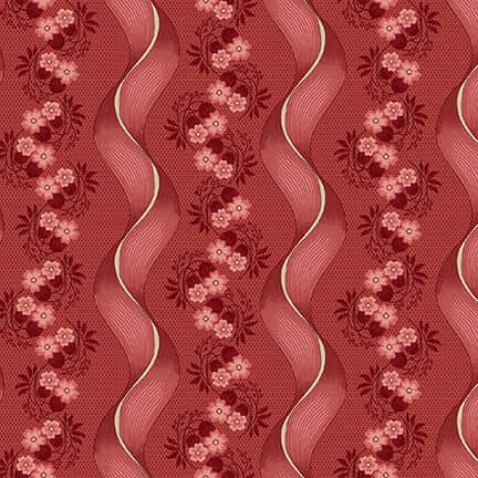 Bucklebury Chintz - Serpentine Vines - Rose Pink