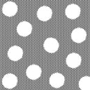 Welcome Winter - Fuzzy Dot on Knit Ground - Gray