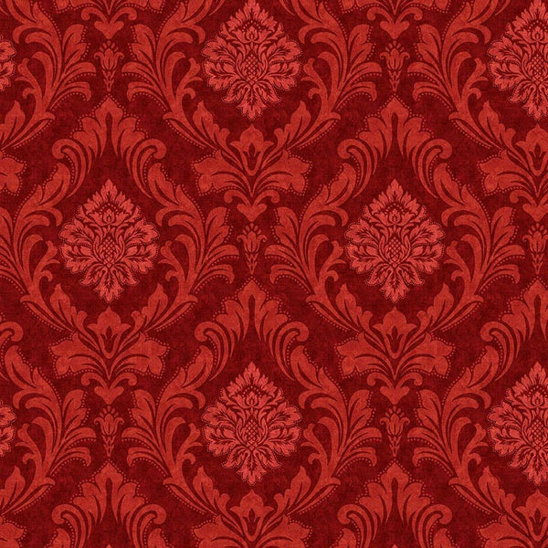 American Pride - Damask - Red