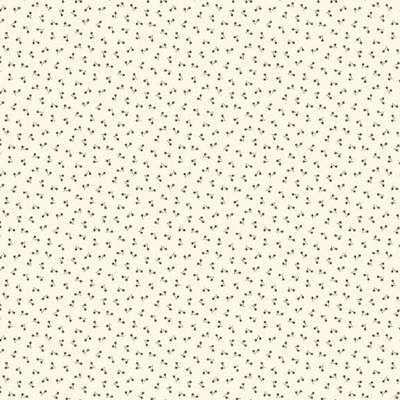 Curated Cottons - Pins and Needles - Cream