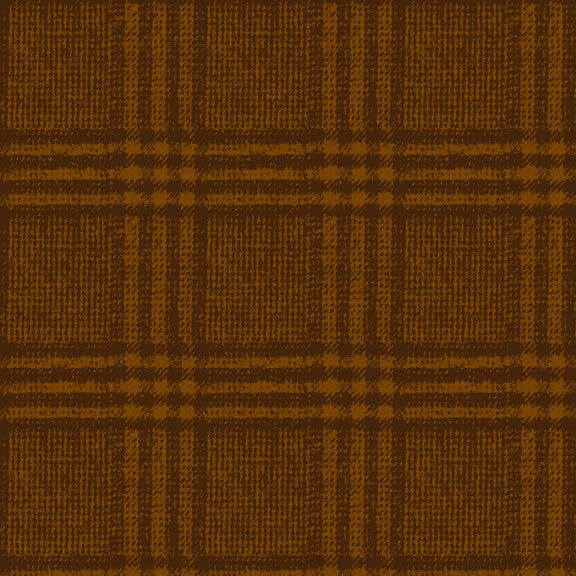 Primo Plaid Flannel - Glen Plaid - Brown