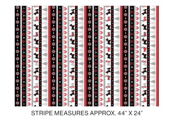 Knit & Caboodle - Stripe - 44"x24" Panel