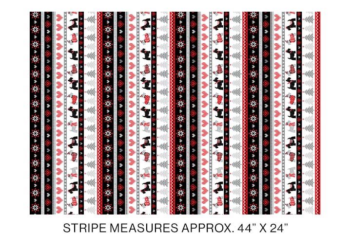 Knit & Caboodle - Stripe - 44"x24" Panel