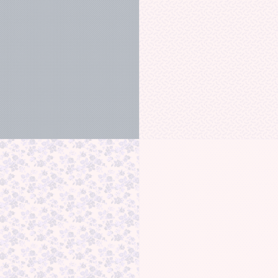 Sweet 16 - Fat Quarter Panel - Blue