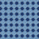 Bluesette - Diamond Medallion - Dark Blue