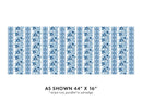 Bluesette - Floral Stripe - Blue/White