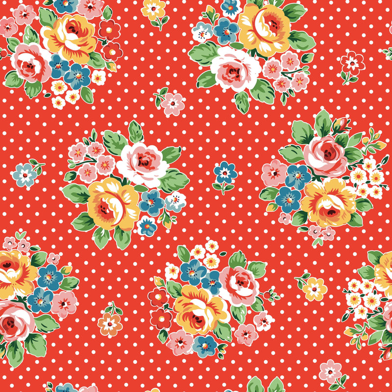 Flower Market - Market Bouquet - Red