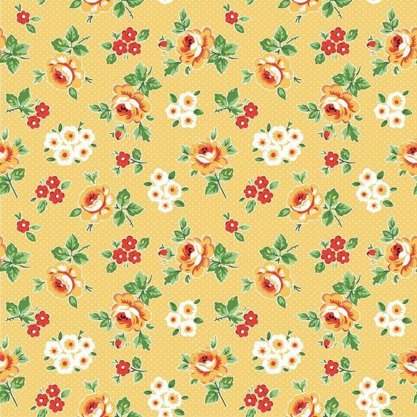 Flower Market - Hand Picked - Yellow