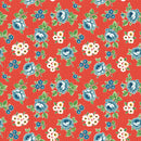 Flower Market - Hand Picked - Red