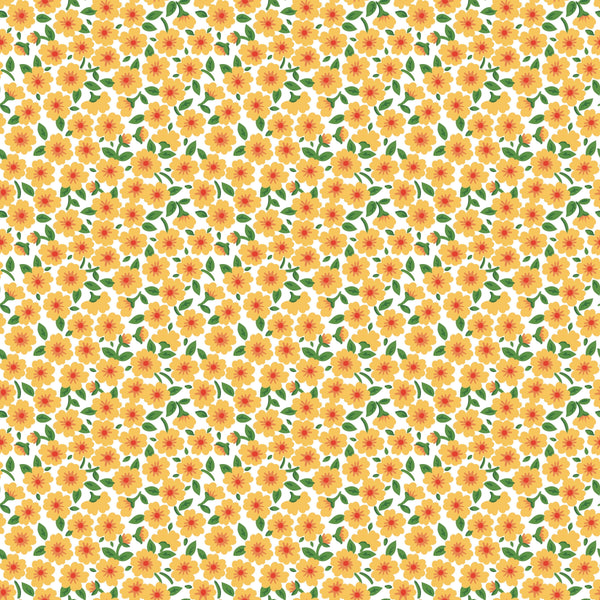 Flower Market - Forget Me Nots - Yellow