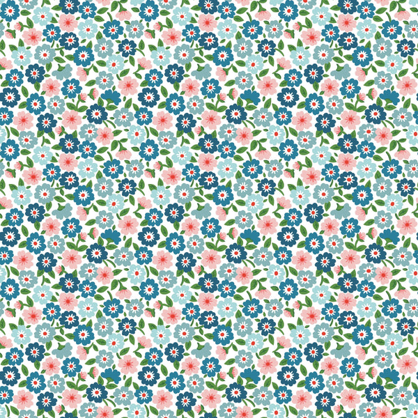 Flower Market - Forget Me Nots - Blue