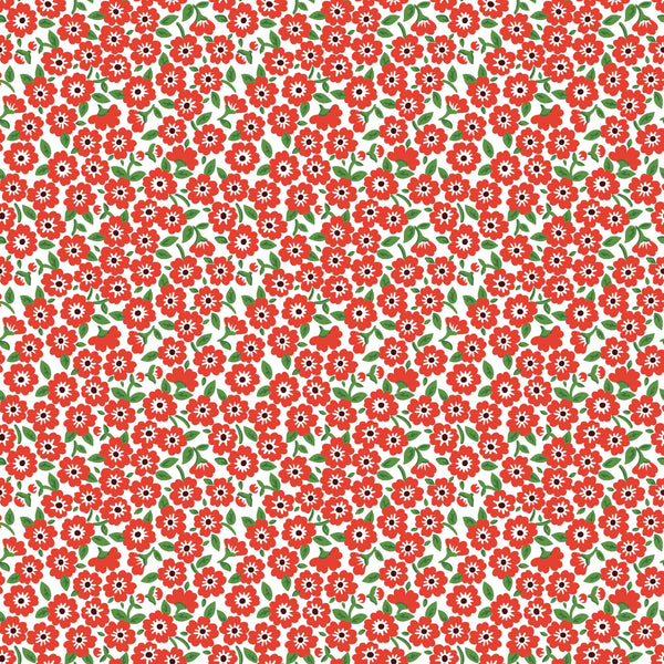 Flower Market - Forget Me Nots - Red