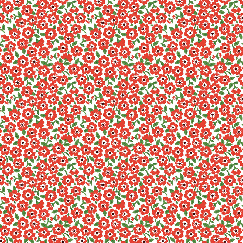 Flower Market - Forget Me Nots - Red