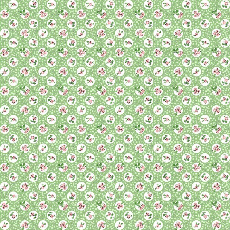 Flower Market - Pocket Posies - Green
