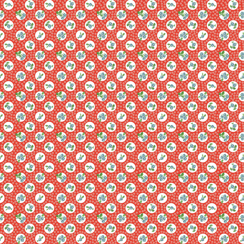 Flower Market - Pocket Posies - Red