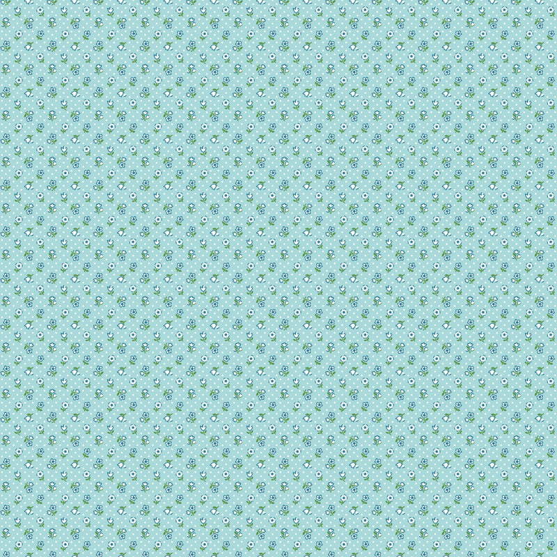 Flower Market - Flower Freckles - Blue