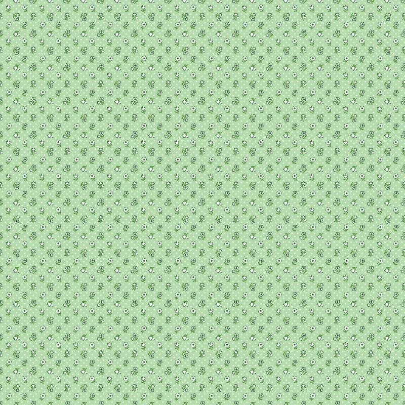 Flower Market - Flower Freckles - Green