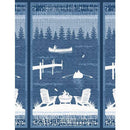 Lake Retreat - Large Panel (24"x42")