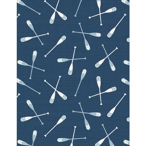 Lake Retreat - Oar Toss - Blue