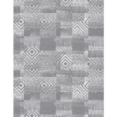Lake Retreat - Diamond Patchwork - Gray