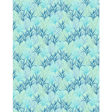 Underwater Wonders - Coral Reef - Green/Blue