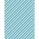 Underwater Wonders - Diagonal Stripe - Teal