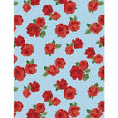 Summertime Daydream - Florals All Over - Light Blue
