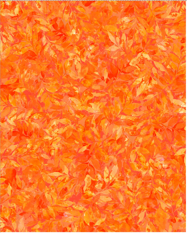 Nature's Palette - Tonal Leaf - Orange