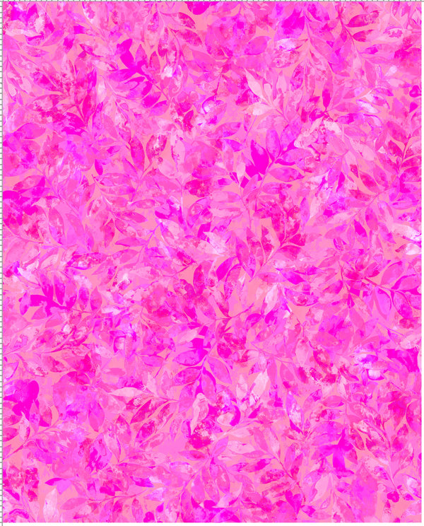 Nature's Palette - Tonal Leaf - Pink