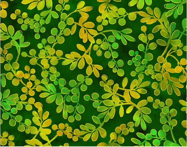 Fall Classic - Leaves & Berries - Green