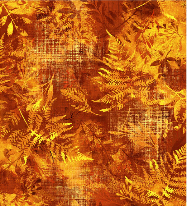 Fall Classic - Leaf Etching - Brown