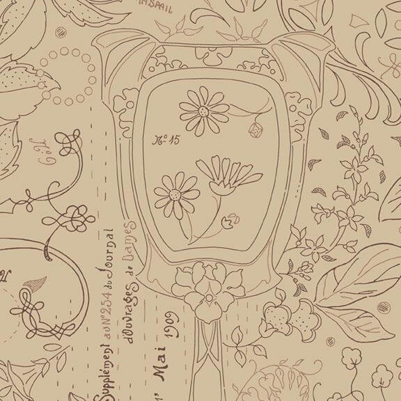 Dressmaker - Embroidery - Beige