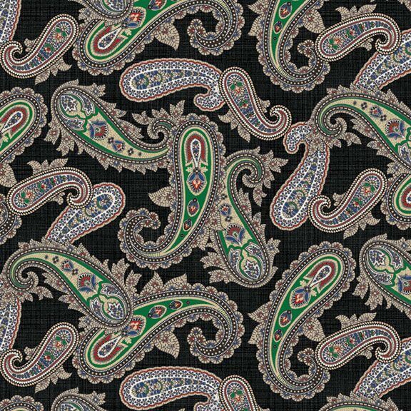 Full House - Paisley - Black
