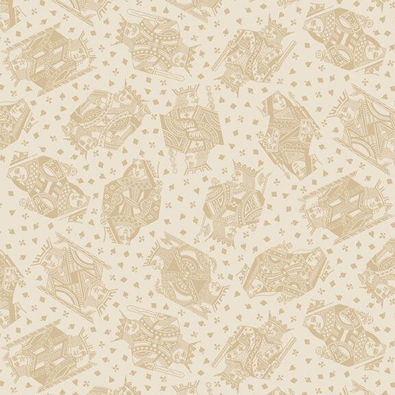 Full House - Royal Playing Cards - Beige