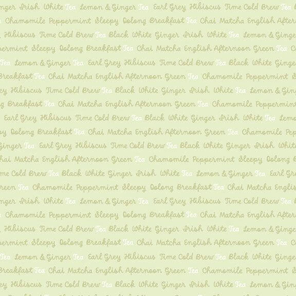 Tea for Two - Words - Lime