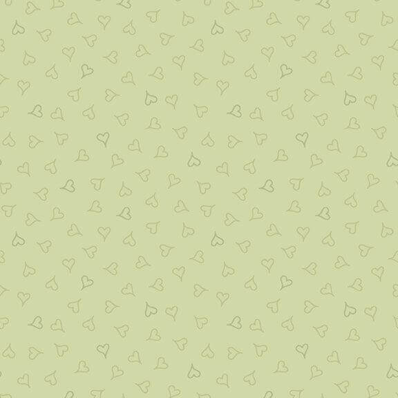 Tea for Two - Hearts - Green