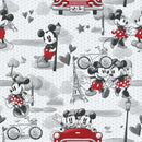 Mickey & Minnie Mouse in Paris - Fleece