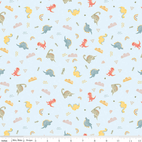 Flannel Dinos - Main - Sky