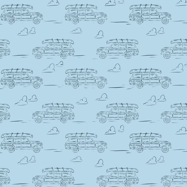 Camp Canine - Headed for Adventure - Blue