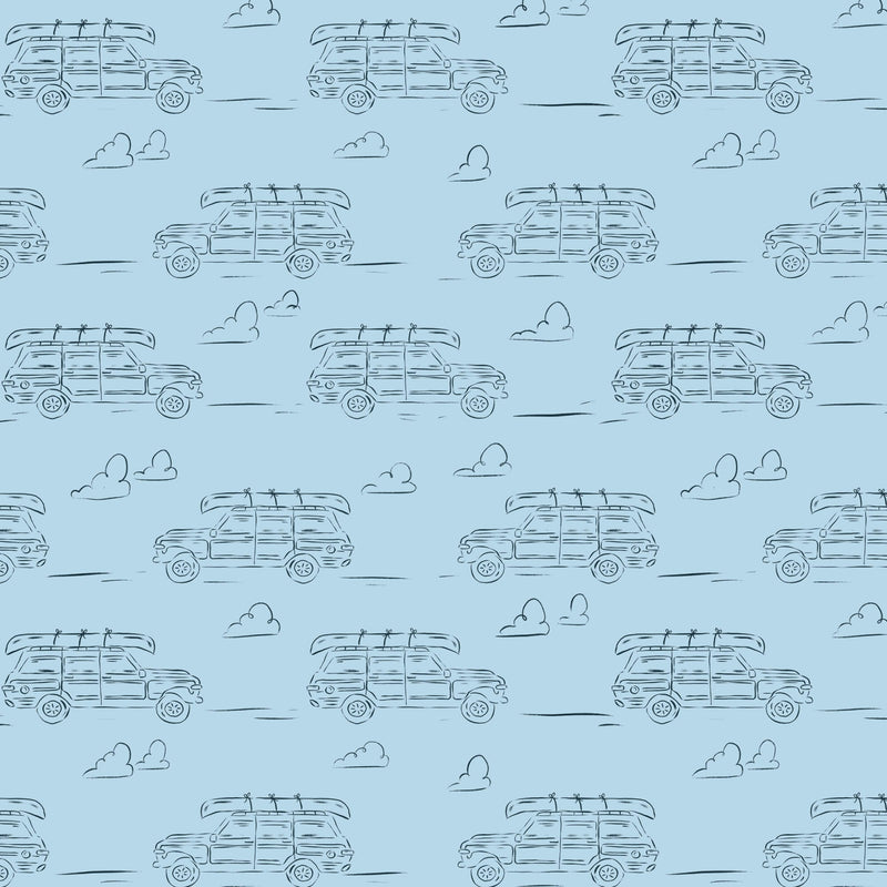 Camp Canine - Headed for Adventure - Blue