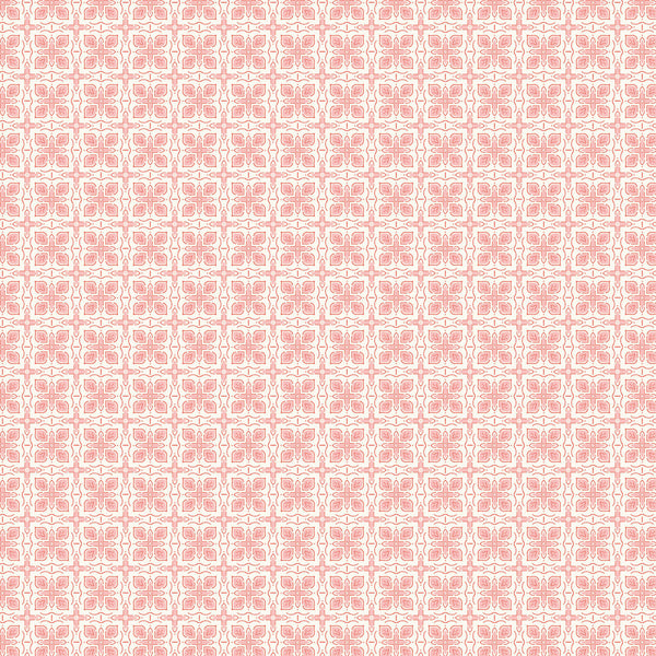 Cottage Garden - Tiled Path - Pink