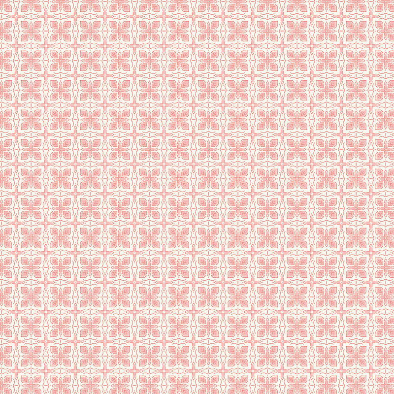 Cottage Garden - Tiled Path - Pink