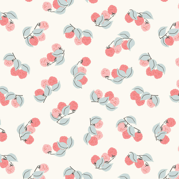 Cottage Garden - Raspberry Patch - Ivory