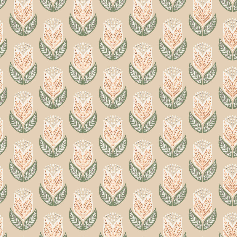 Honey Garden - Tulips - Tan