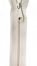 24" Handbag Zipper, Ivory