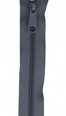 24" Handbag Zipper, Gunmetal