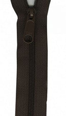 24" Handbag Zipper, Sable