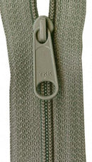 24" Handbag Zipper, Sage