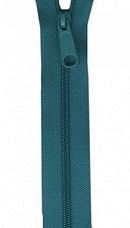 24" Handbag Zipper, Emerald Green
