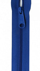 24" Handbag Zipper, Blastoff Blue